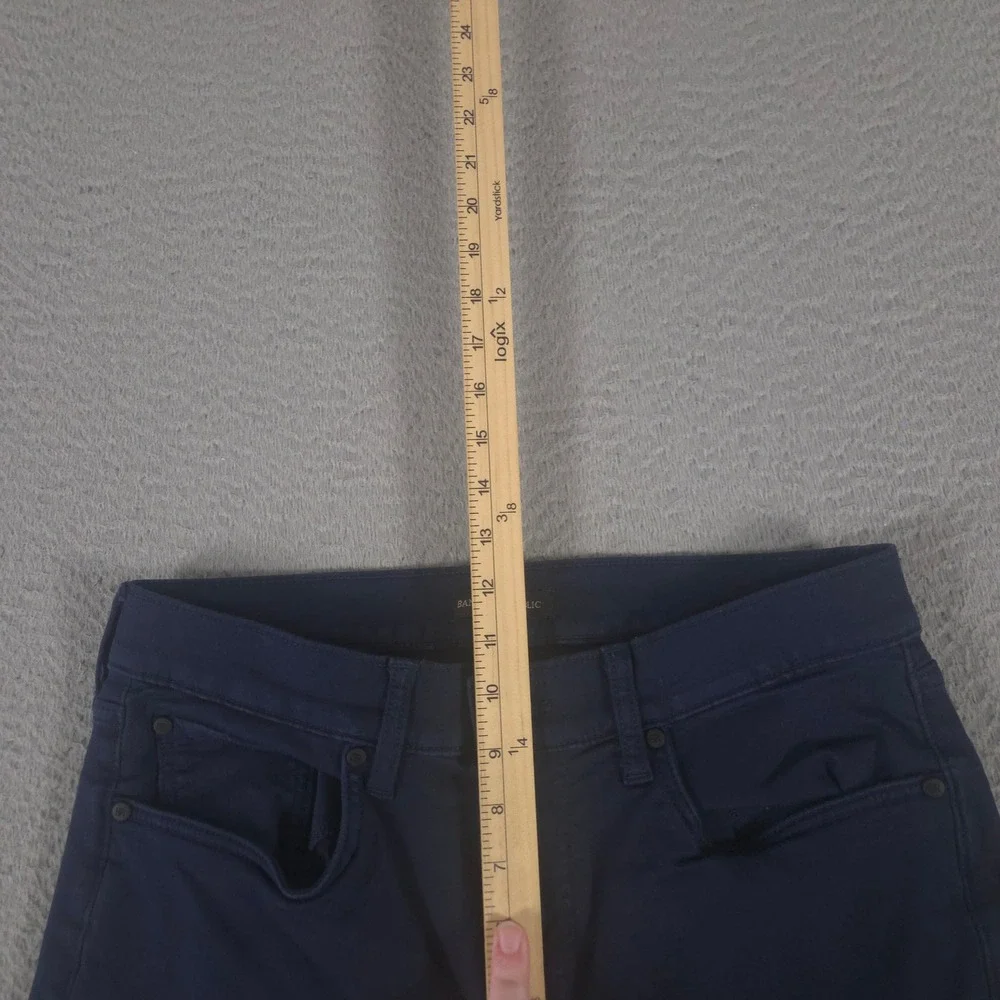 Banana Republic Pants Mens 32x32 Navy Slim Travel Stretch Cotton Chino Leg Work